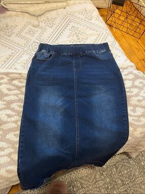 Nuggles denim skirt